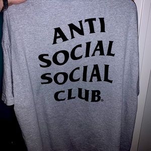 Anti social social club tee